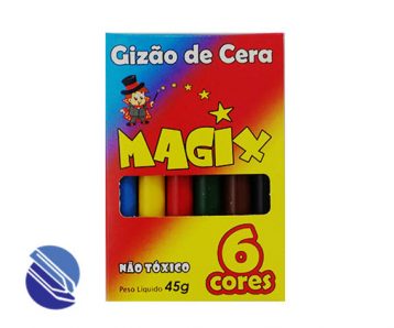 Gizão de Cera Grosso C06 cores Magix