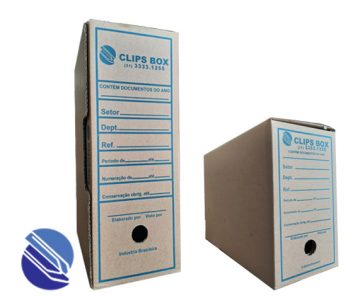 Caixa Arquivo CLIPS BOX